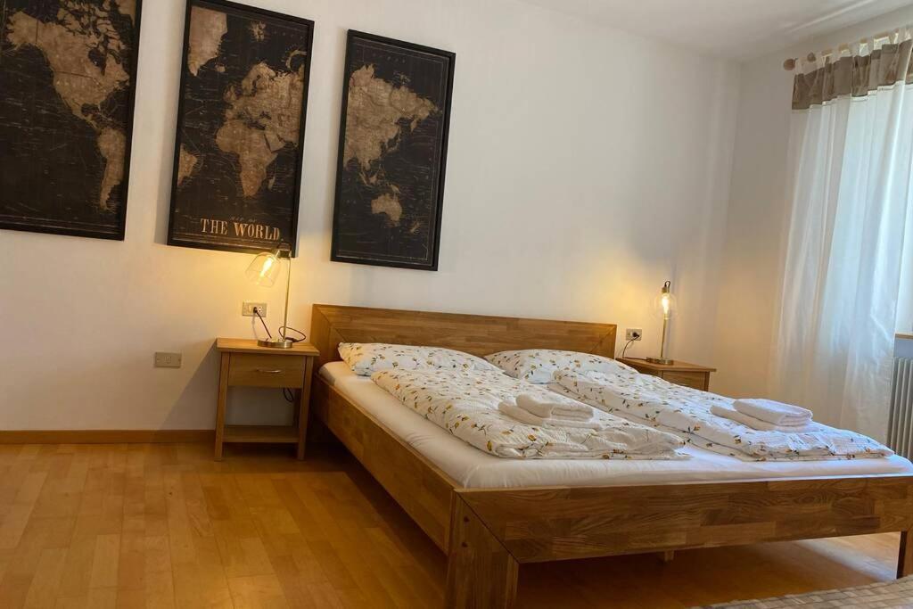 Große Wohnung mit Garagenparkplatz Völs am Schlern Exterior foto